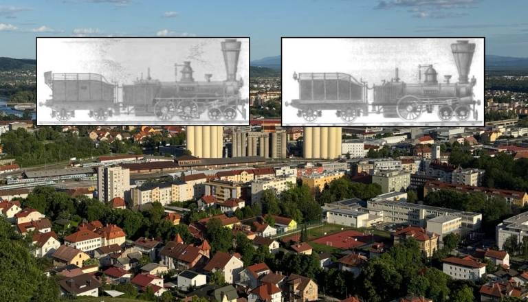 Pred 180 leti je v Maribor pripeljal prvi vlak: To sta bili lokomotivi, ki sta spremenili mesto