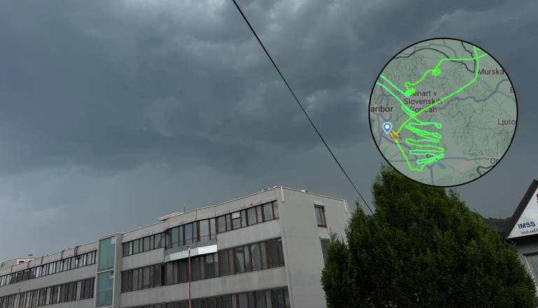 Protitočna obramba aktivna več kot pet ur, tudi na območju Ptuja