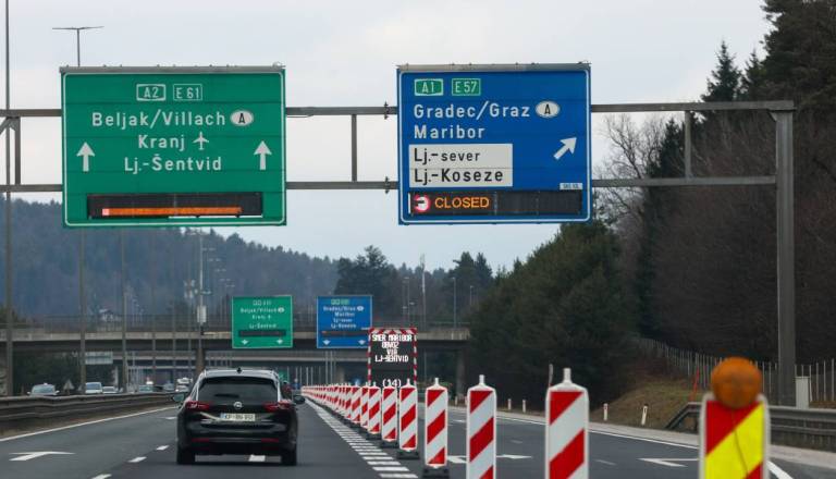 Severna ljubljanska obvoznica ta konec tedna povsem zaprta: Kje bodo zastoji in obvozi?