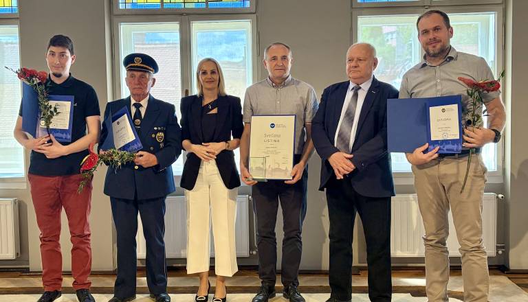 Dva člana ZŠAM Ptuj nagrajena za izjemen prispevek k prometni varnosti