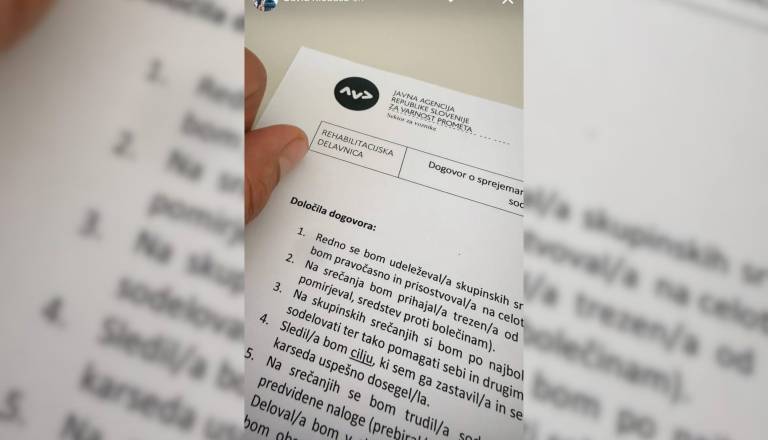 Po odvzemu izpita nov korak, župan na rehabilitacijski delavnici