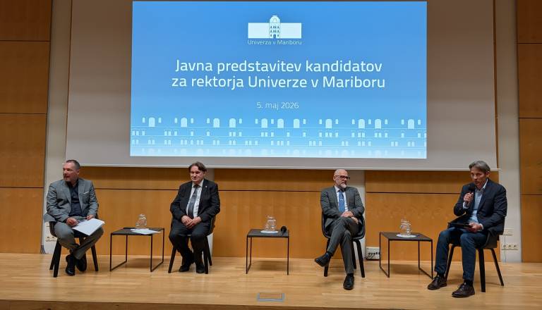Kandidata za rektorja stopila pred sodelavce in študente ter predstavila svoji viziji za prihodnost mariborske univerze
