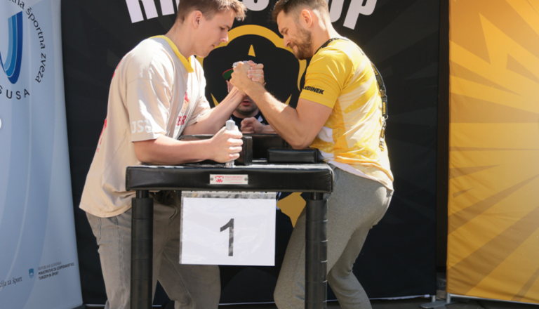 Armwrestling prihaja na Športni vikend Maribor