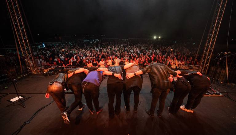 FOTO in VIDEO: Žilina nouč razgrela Mursko Soboto, Parni Valjak poskrbel za vrhunec večera