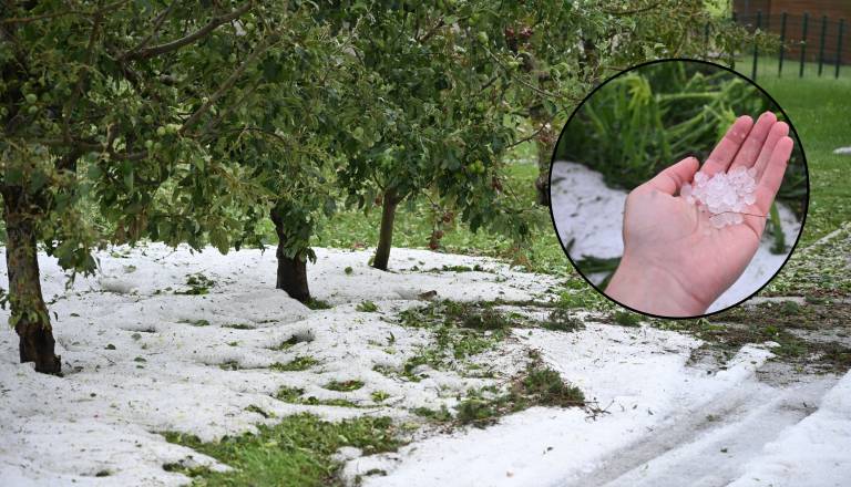 Zakaj se toča na Štajerskem ni stopila niti dan po neurju? Meteorolog pojasnjuje