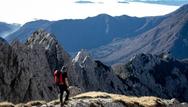 Padec z Malega Triglava usoden za planinca