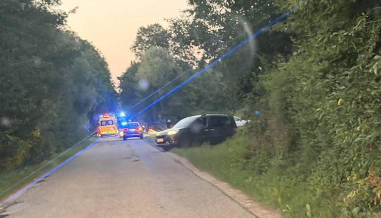 Huda nesreča na Goričkem, ena oseba poškodovana