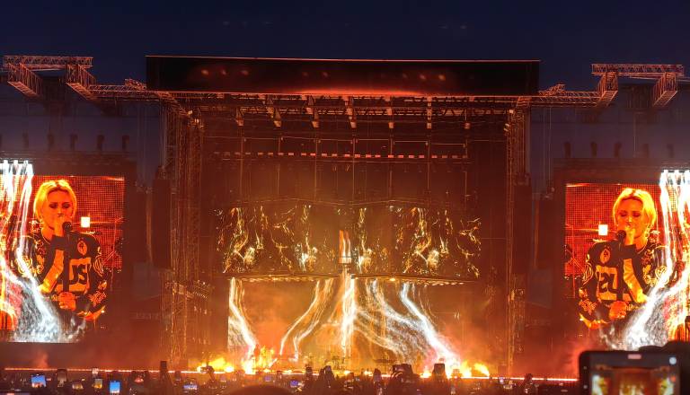 FOTO in VIDEO: Bili smo na enem največjih rock koncertov tega poletja v Italiji
