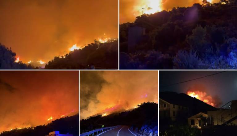 Dramatična noč na priljubljenem hrvaškem otoku: na pomoč prihajajo kanaderji