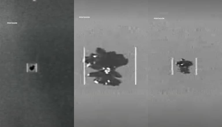 VIDEO: Pentagon razkril nov sveženj gradiva o neznanih letečih predmetih