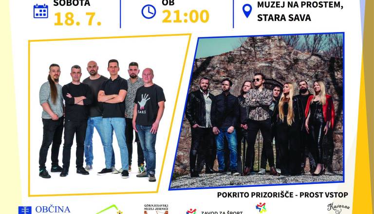 S.A.R.S. prihaja na Jesenice: V soboto brezplačen koncert na Stari Savi