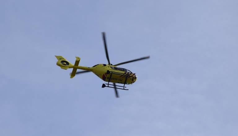 Na Krku strela zadela žensko, s helikopterjem so jo prepeljali v bolnišnico