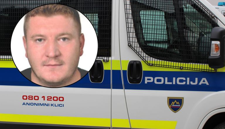 Nevaren osumljenec umora na begu, štajerski policisti pozivajo k previdnosti