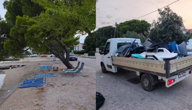 Velika akcija na priljubljeni destinaciji med Slovenci: Pobrali brisače in ležalnike z najboljših mest na plaži