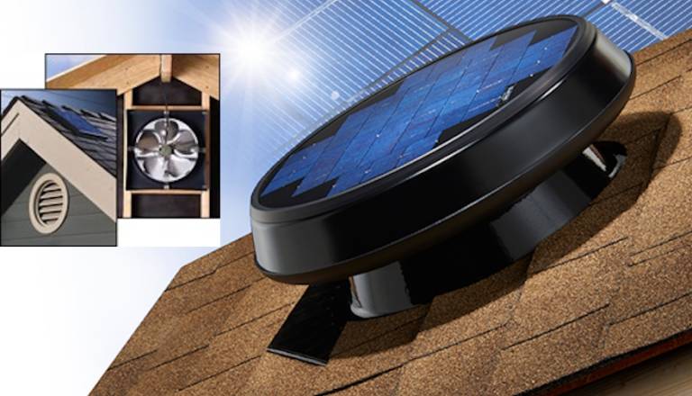 Premagajte poletno vročino s solarnimi ventilatorji