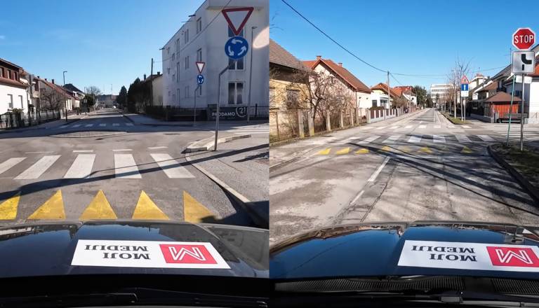 VIDEO: Mini krožišče in spregledan znak v Murski Soboti, zaradi teh napak kandidati ostanejo brez izpita