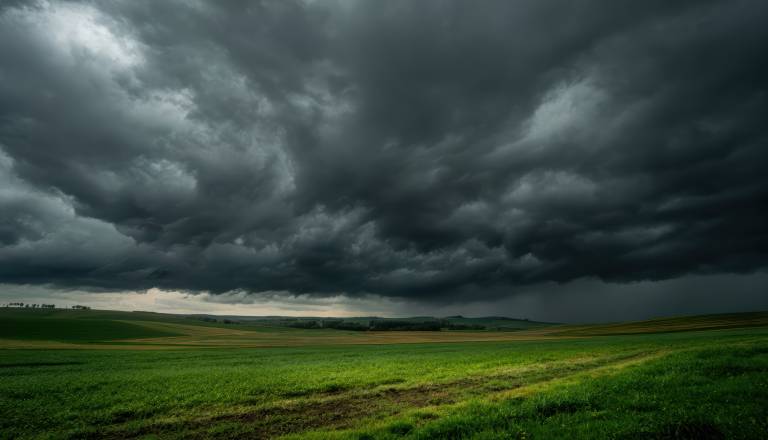 Najvišja stopnja opozorila za Dolenjsko in Kočevsko, grozi toča