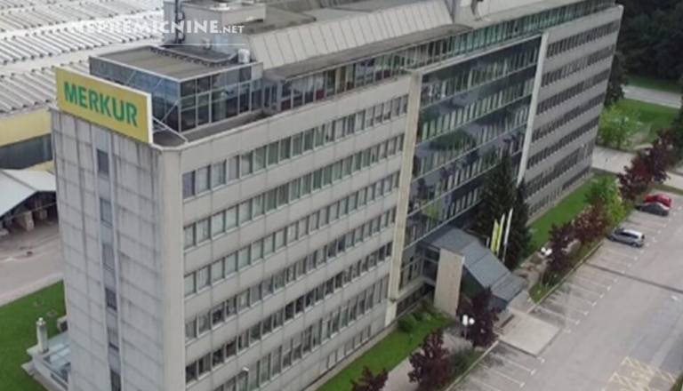 Naprodaj del nekdanje Merkurjeve poslovne stavbe v Naklem: Cena 8,7 milijona evrov