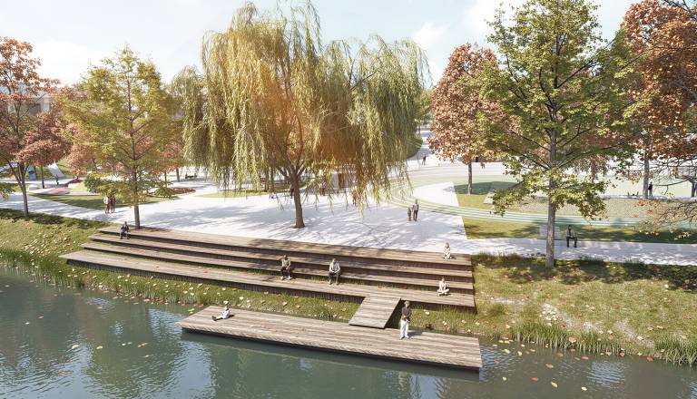 Uradno: V Novem mestu nova promenada, športni park in temeljita prenova za skoraj 4 milijone evrov 