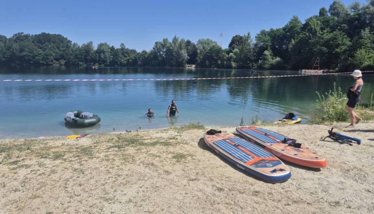 Kaj se dogaja pri gramoznici Babinci? Iskali naj bi pogrešano osebo