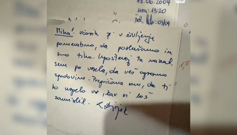 Lidijo Divjak Mirnik po 22 letih presenetil nekdanji dijak