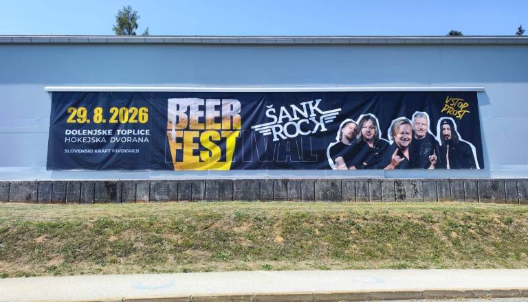 Ogromna tuna, kraft pivo in Šank Rock: To pripravljajo konec avgusta v Dolenjskih Toplicah