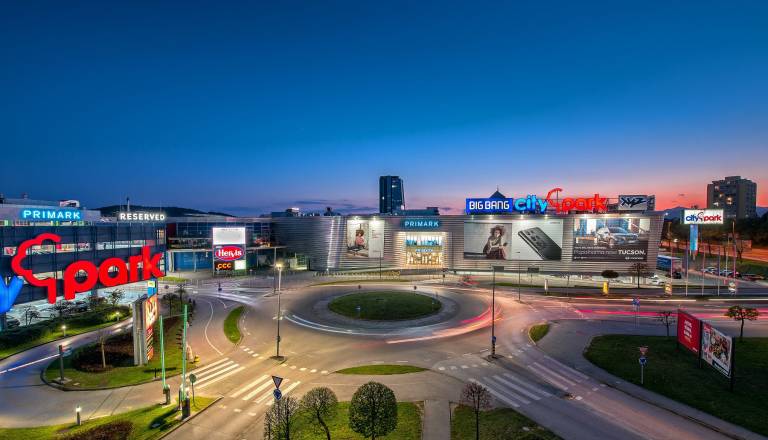 Prijetno ohlajeni Citypark polepša poletni dan