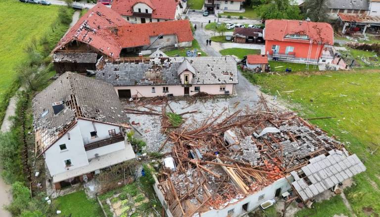 Po hudem neurju na Gorenjskem prihaja pomoč države, za sanacijo več kot 800 tisočakov