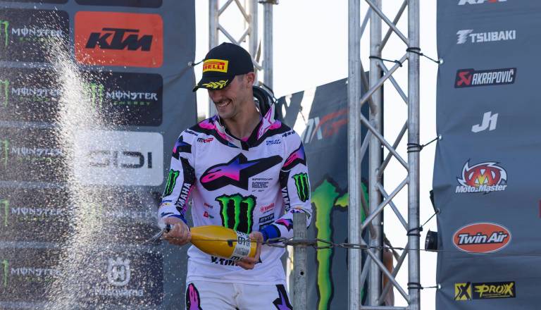 Tim Gajser na Švedsko po krstno zmago z Yamaho