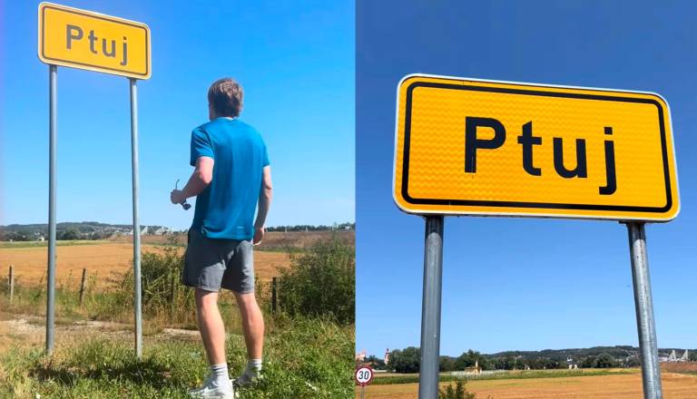 VIDEO: Britanski TikToker se je lotil izgovorjave Ptuja. Mu je uspelo?