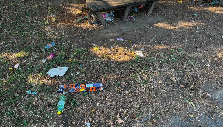 FOTO: Založan ob pogledu na igrišče razočaran: »Nihče več ne zna pospraviti za seboj«