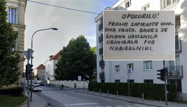 Odvržene igle in neznanci v bloku: Ljubljančanka opozarja na razmere na Kotnikovi