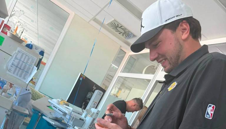 Dončić in soigralci v bolnišnico, kjer jih je navdušila medicinska sestra