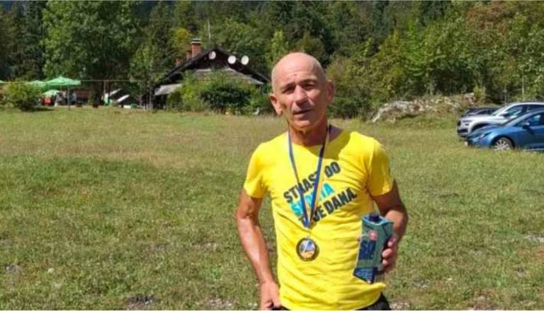Dolenjski podžupan najhitrejši v svoji kategoriji pri teku na Kamniško sedlo