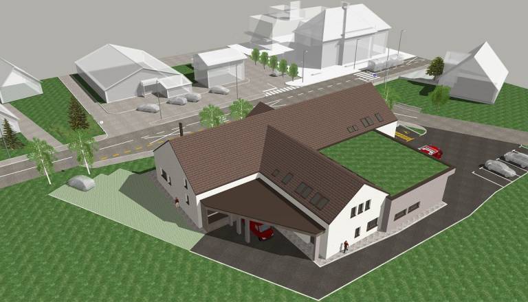 Ob Krki bo zrasel večnamenski dom za gasilce: Zanj bodo odšteli več kot 3,5 milijona evrov
