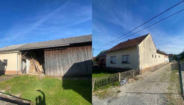Na dražbo hiša z zemljiščem v bližini Murska Sobota, izklicna cena 38.000 tisočakov