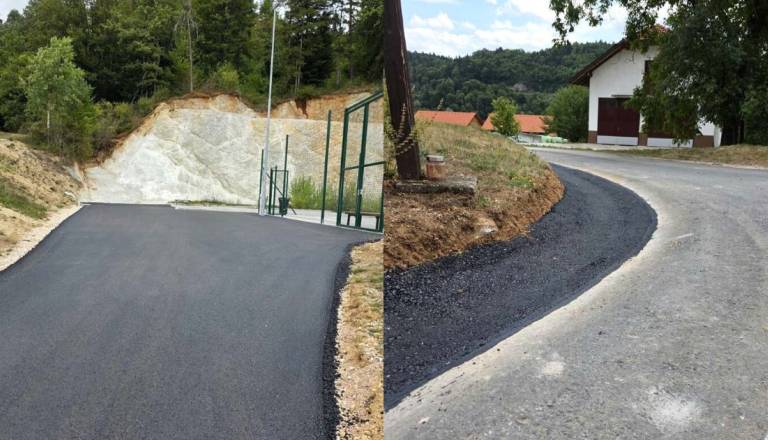 FOTO: Za 61 tisoč evrov uredili dostop do športnega igrišča