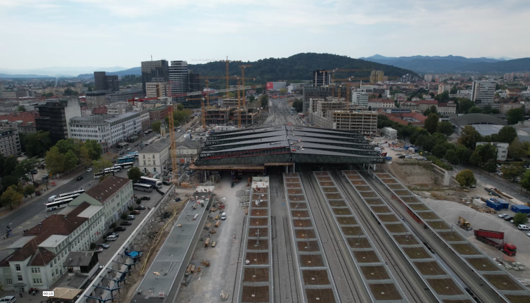 FOTO: Od ponedeljka velika novost na ljubljanski železniški postaji - prihaja vseh sedem novih peronov
