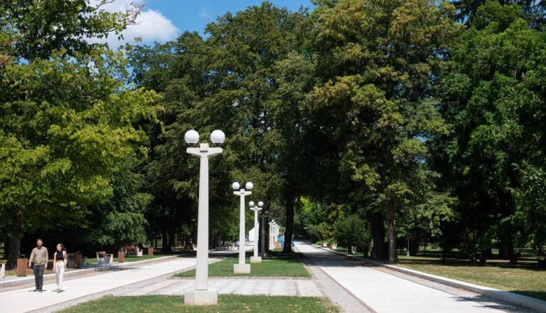 Mestni park, kot ga morda še ne poznate: Sekvoje, ribniki in več kot 120 vrst dreves