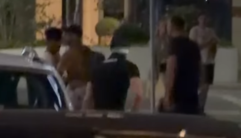 VIDEO: Množični pretep v Ljubljani - zamaskirani moški pretepali več ljudi, vse ujeto na posnetku