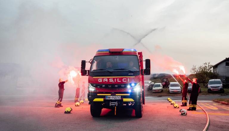 Gasilci v Ždinji vasi do pomembne pridobitve, novo vozilo bo kos tudi težje dostopnim terenom