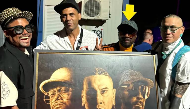 Štajerski umetnik navdušil skupino Black Eyed Peas