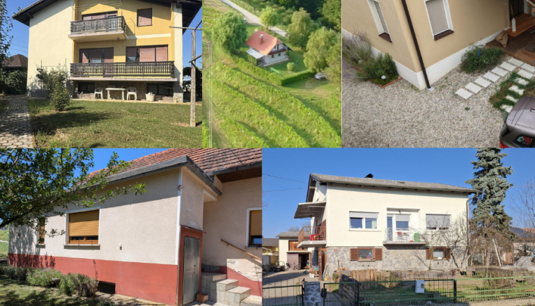 Na nepremičninski trg v Pomurju v zadnjem tednu prišlo pet zanimivih hiš