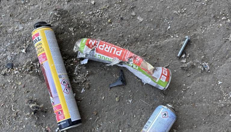 To ne sodi med kosovne odpadke! Napačno odložena embalaža zanetila požar v CERO Gajke