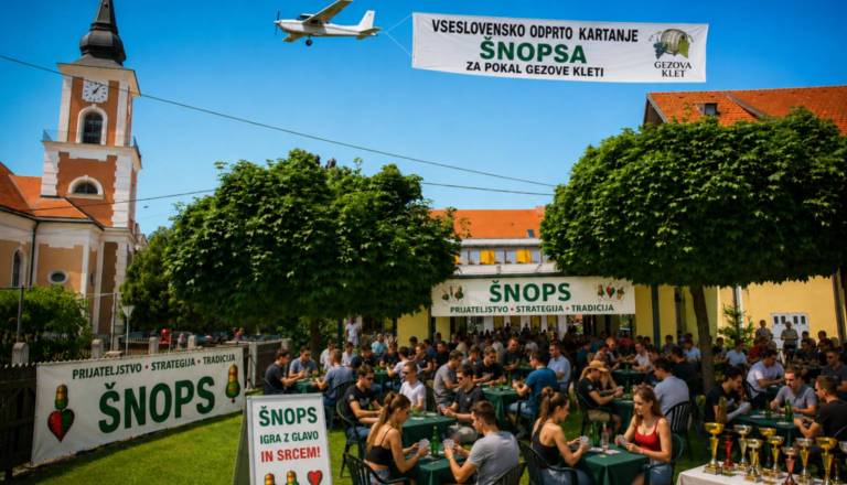 Prvič pri nas: Šnops bo dobil svoj veliki turnir na prostem