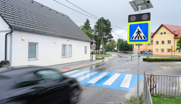 Tenzorjev pametni sistem bdi nad prehodom v Račah, najvišja izmerjena hitrost kar 109 km/h