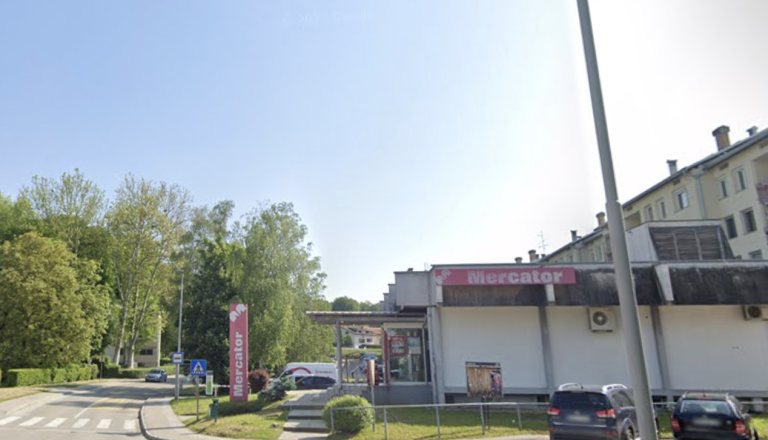 Tat v Novem mestu odnesel ulični stebriček in občino oškodoval za dobrih 600 evrov