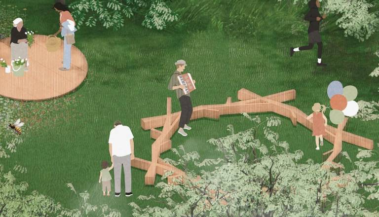 Tako bi lahko izgledal novi Park Brdo: med večjimi parki v Ljubljani, prostor tudi za vrtičke