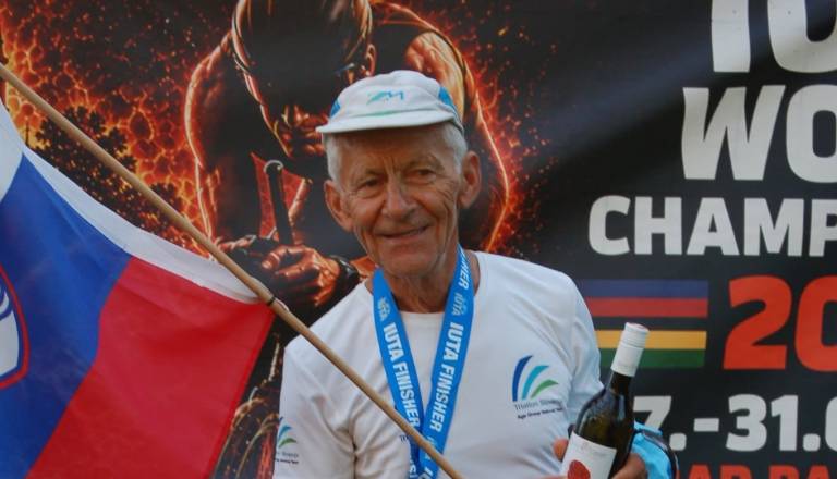 Izjemen podvig Buzetija, uspešno zaključil dvojni Ironman