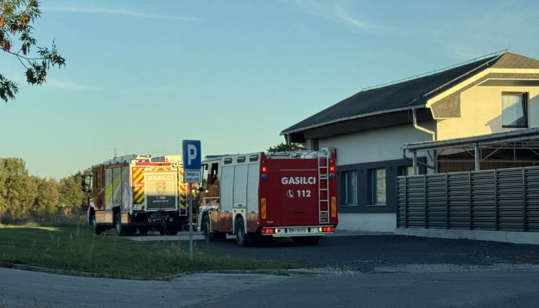 FOTO: V Černelavcih zagorelo na travniški površini, na kraju več gasilskih vozil